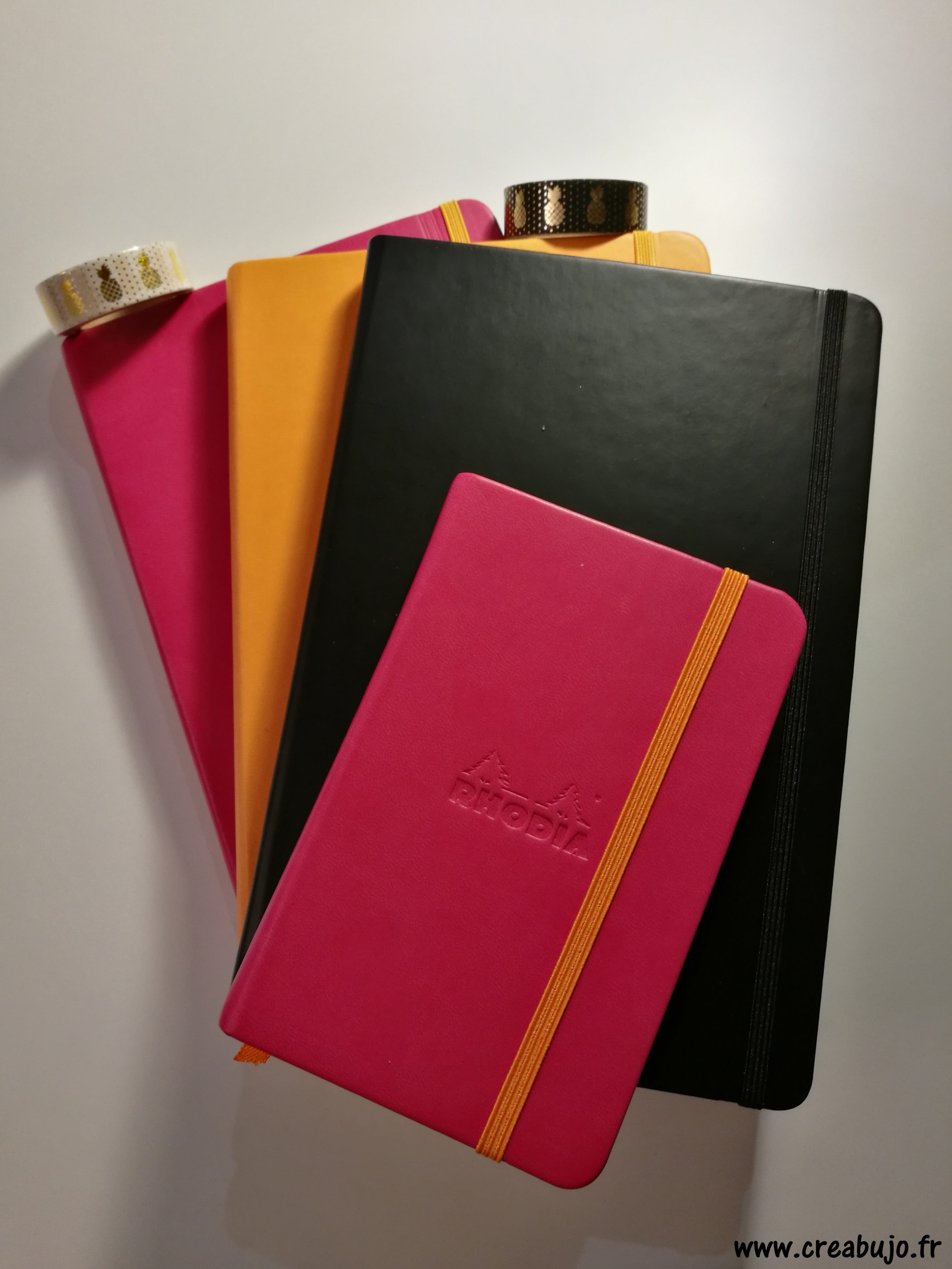 Carnet Rhodia pour Bullet Journal Rouge