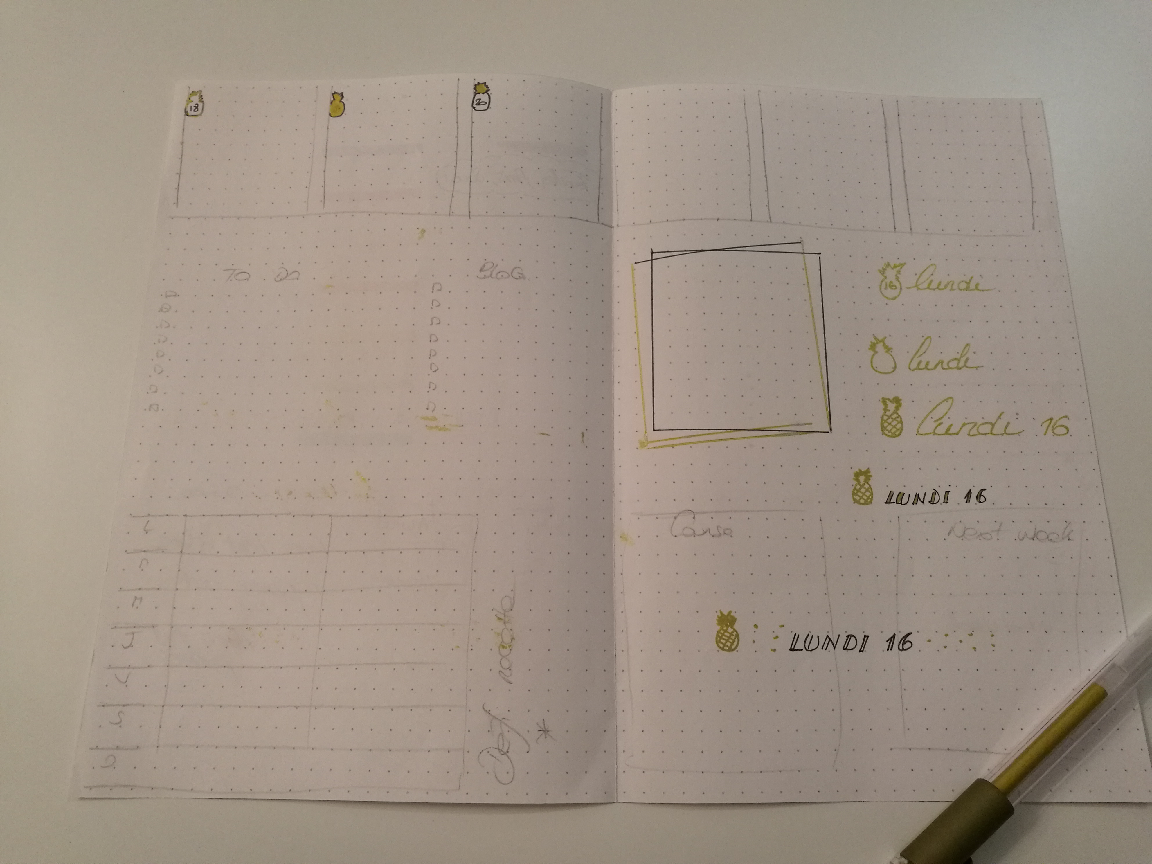 Combiner un bullet journal avec un système de reliure à disques, Blog