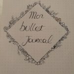 Bullet journal, idée page de garde