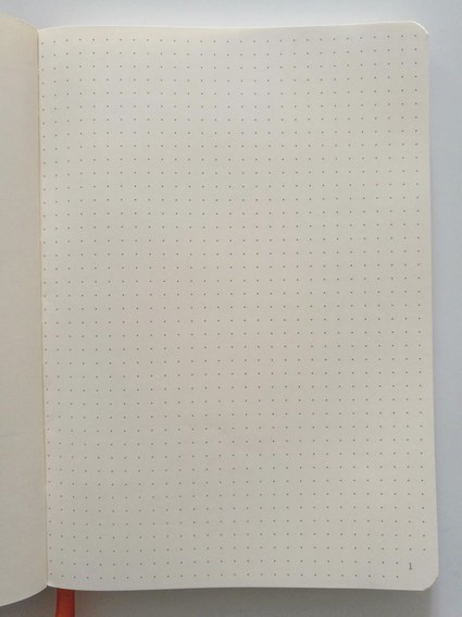 Goalbook - page pointillé