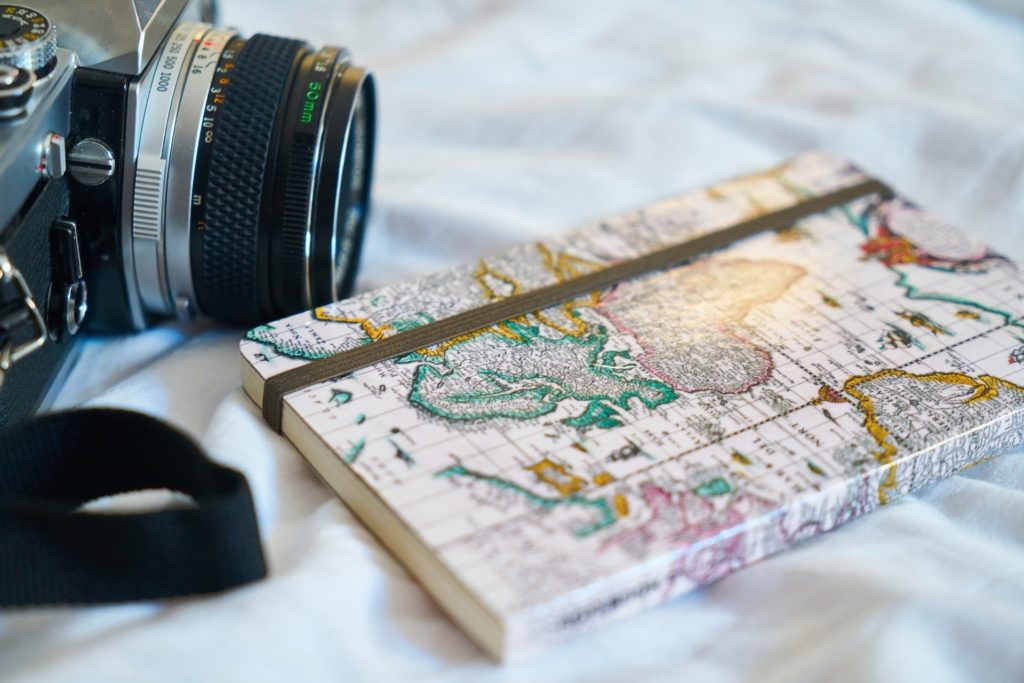 Créer un carnet de voyage dans un bullet journal