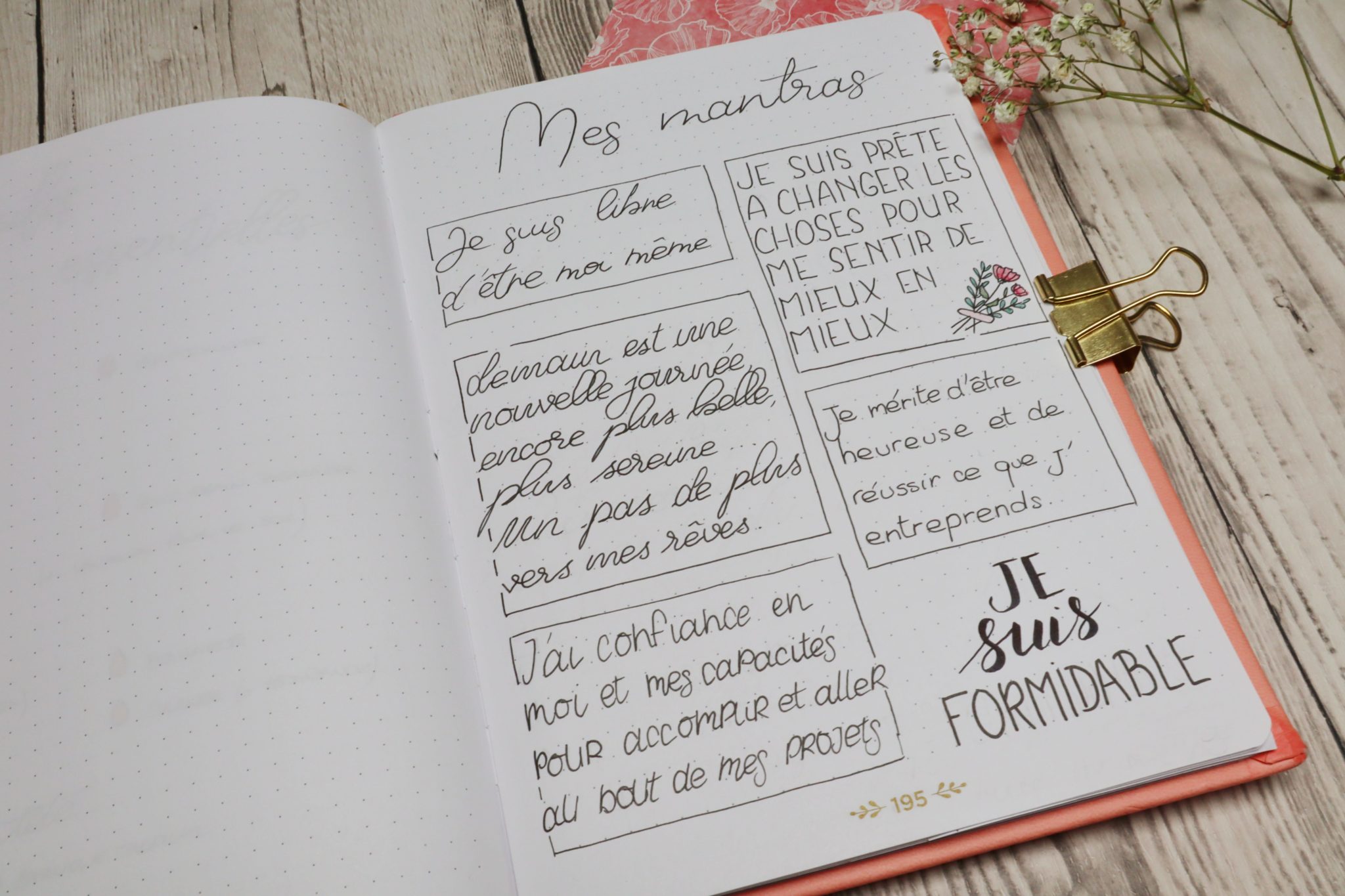 Idées de pages bien-être à créer dans un bullet journal - Ma Cohérence