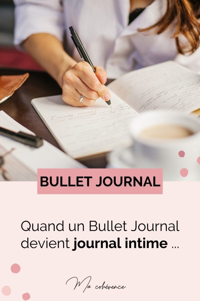 Bullet journal et journal intime