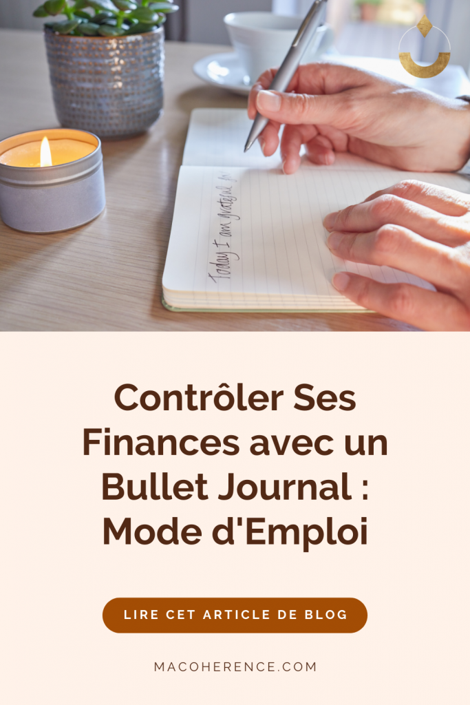 Suivre son budget dans un Bullet Journal permet d'avoir une meilleure gestion de ses finances.