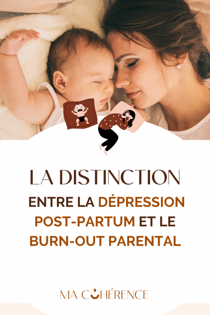 Le burn-out maternel ne doit pas être confondu avec la dépression post-partum.