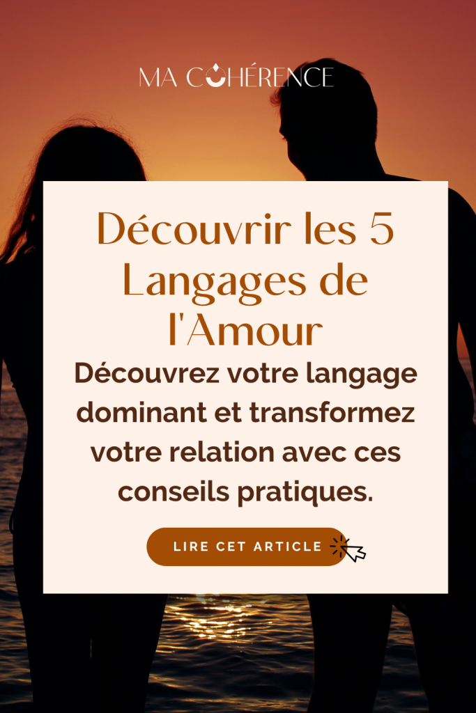 langages de l’amour dans le couple