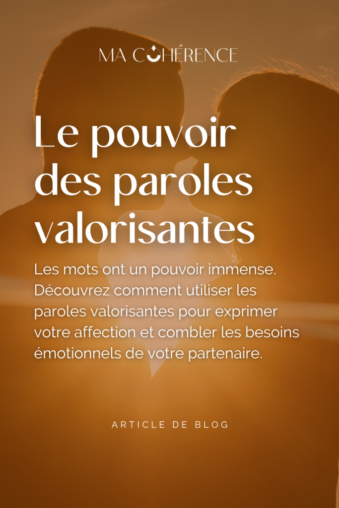 langages de l’amour dans le couple