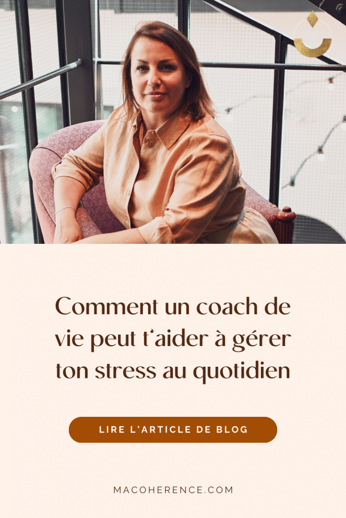 Fatigue, irritabilité, ruminations… Si le stress rythme tes journées, le coaching de vie peut devenir un vrai soutien. Dans cet article, tu vas comprendre comment un accompagnement concret peut t’aider à mieux gérer ton stress, poser des limites et retrouver de l’espace mental. Idéal pour les femmes actives en surcharge. Enregistre cette épingle pour lire l’article plus tard