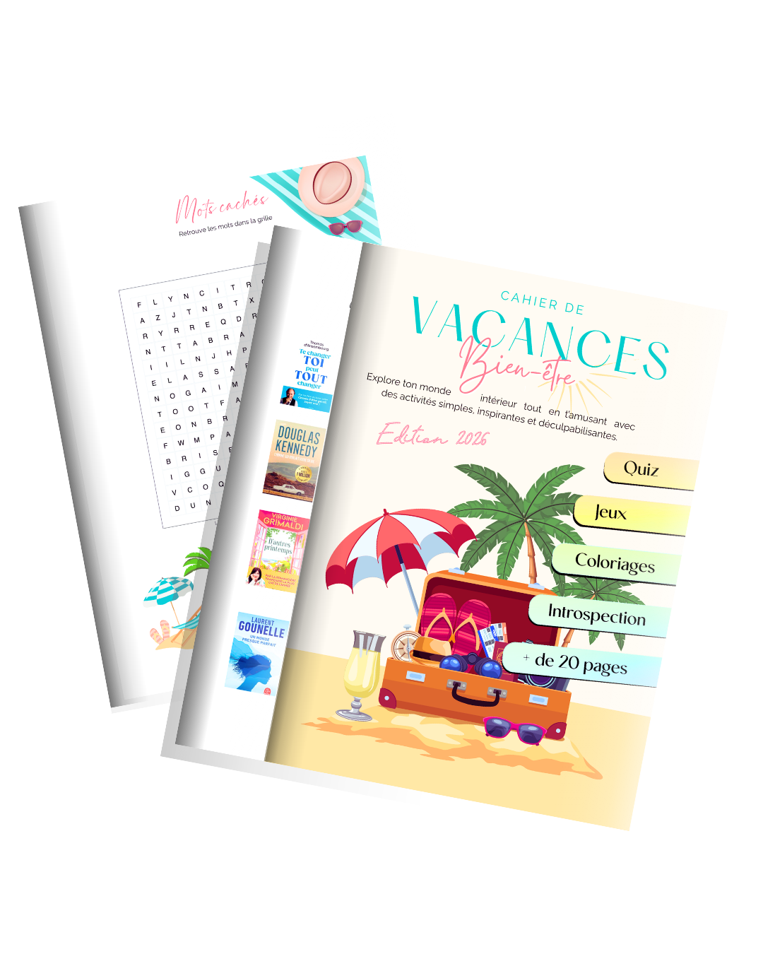 cahier de vacances adultes 