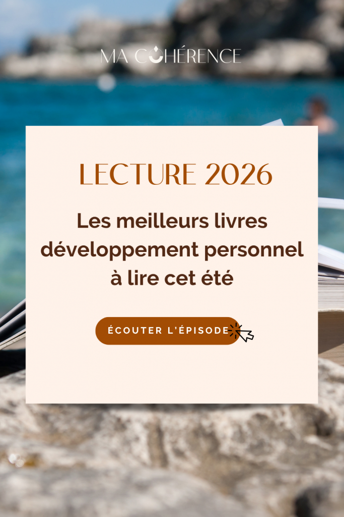 découvre 10 livres à glisser dans ta valise cet été 2026. Un épisode de podcast parfait pour trouver des idées lecture inspirantes et prendre soin de soi pendant les vacances.